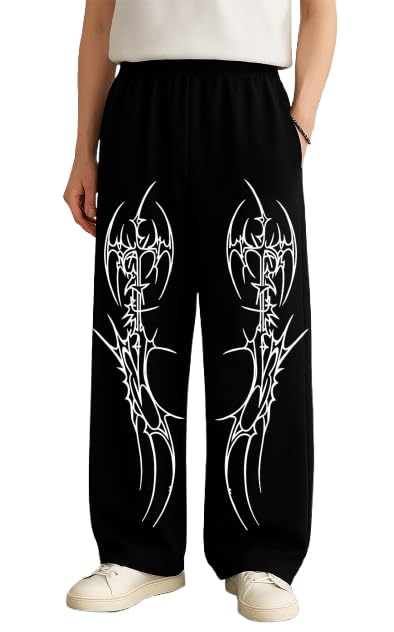 Men Baggy Regular Fit Track Pants