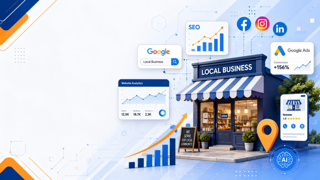 Digital Marketing Services for Local Businesses with SEO, Google Ads, and Local SEO in 2026